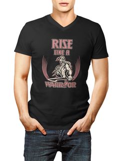 Tričko Rise like a Warrior barevné S
