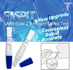 FASPIT Rychlý Antigenový Test COVID-19 ze Slin s přesností 99,5% - 1 ks