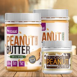 Peanut Butter - Arašídové Máslo Smooth 1kg