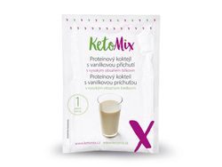 KetoMix Proteinový koktejl s vanilkovou příchutí (1 porce)