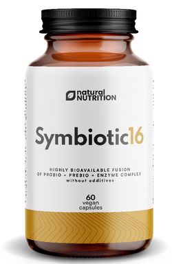 Symbiotic 16 - Probio + Prebio + Enzymy 60 caps
