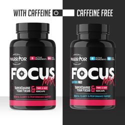 Focus Max - Nootropikum v kapslích 100 caps bez kofeinu