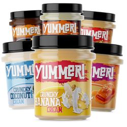 Oříšková másla Yummer! 300g Milky Peanut Crunchy